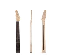Left Handed Maple Wood DIY Guitar Neck 22 Frets Rosewood Fingerboard For TL Guitar Neck W/White Dots Guitar Parts