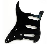 Left-Handed SSS Guitar Pickguard Compatible with Fender Strat Style Electric Guitar, 11-Hole Strat Scratch Plate with Mounting Screws, Replacement Pickguard for Stratocaster Style Guitars (#9)