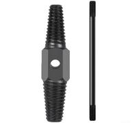 Left Handed Thread Extractor Kit for Stubborn Broken Screws Bolts Nuts and Small Metal Pipes in Plumbing Repairs (A)