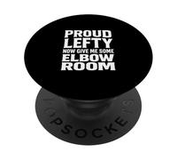 Left Handers Day Left Southpaw Pride Funny August 13 Quote PopSockets Adhesive PopGrip