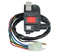 Left Handlebar Switch Control Engine Start Run Off Headlight for Yamaha Wolverine 350 YFM350F Big Bear 350 YFM350F/U Kodiak 400 4WD YFM400F Warrior 350 YFM350X Grizzly 600 YFM600F Moto-4 YFM350E