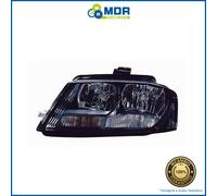 Left Headlight - Black Reflector - for Audi A3 2008->2012