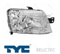 LEFT HEADLIGHT FOR FIAT PANDA/Hatchback/Van/CLASSIC 169A1.000/A5.000 188A8.000