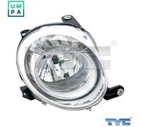 LEFT HEADLIGHT FOR FIAT 500/C ABARTH 500C/595C/695C 312A2.000/A5.000 199B6.000