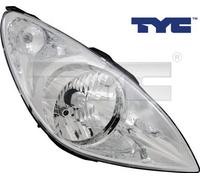 LEFT HEADLIGHT FOR LHD EUROPE EDITION 20-12176-05-2 TYC I