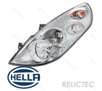 HELLA 1ER 010 117-191 Halogen/FF-Headlight - ECE - for right-hand traffic - Left Front