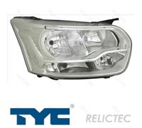 TYC Headlights 20-15492-06-2 Left H7/H1, H15, LED for right-hand traffic FORD: Transit Mk7 Van