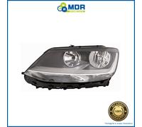 Left Headlight Headlamp Black - for Volkswagen Sharan 10->