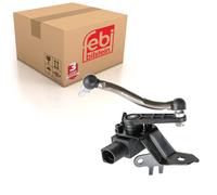 Febi Headlight Levelling Sensor Left Front 4 Connectors fits Audi A4 Allroad B8