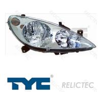 Left Headlight Peugeot:307,SW,CC 6204Z2 6204ZP