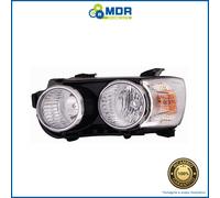 Left Headlight Projector Black Parabola Chrome Edge SX - Chevrolet Aveo 11