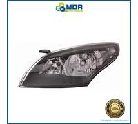 Headlight Front Right Black Parabola - DX - for Renault Megane 12->14