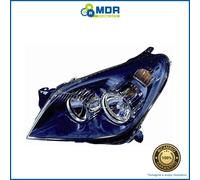 Left Headlight Projector Black Parabola SX - Opel Astra H 04-> No Xenon