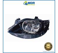 Left Headlight Projector Black Parabola - SX - Seat Ibiza 08->12