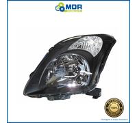 Left Front Projector Headlight Black - SX - Suzuki Swift 05->10