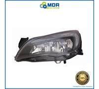 Left Headlight Projector Black Striped Parabola - Opel Astra J 10->15