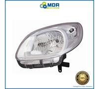 Left Headlight Projector Chrome Parabola - for Renault Kangoo 12