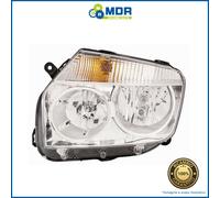 Left Headlight Projector Chrome Parabola - SX - Dacia Duster 10->13