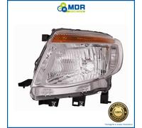 Left Headlight Projector Chrome Parabola - SX - for Ford Ranger 12->16