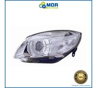 Left Headlight Projector with Lens - SX - Skoda Roomster 06->10