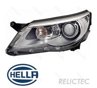 HELLA Bi-Xenon-Headlight - left - for e.g. VW (NON UK, RH traffic) 1ZS009549-211
