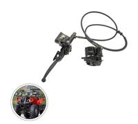 Left Hydraulic Brake Master Caliper Rear Hand Hydraulic Disc Brake Assembly 110cc 125cc 140cc Compatible With Automotive Motorcycle Parts For Dirt Bikes ATV Quad