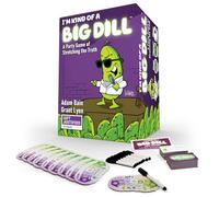 Left Justified Studio I'm Kind of a Big Dill - Hilarious Card Game for Adults & Teens - Bluffing, Guessing & Exaggeration with Tokens for Friends & Family Fun!