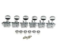 Left Lefty Chrome Vintage Guitar Tuning Keys Tuners Machine Heads for ST for TL