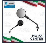 Left Mirror. Black PIAGGIO VESPA GTS 125 Notte IE ABS E4 ABS 4T Super ('18-'20)