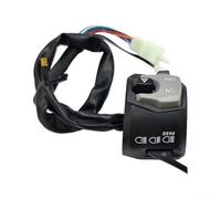 Left Motorbike Handlebar Controller 7/8 Inch Push Button Switch for Headlight Turn Signal Kill - for Off Road for atv Bike Compatible