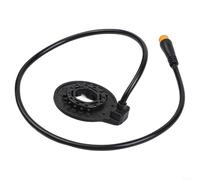 Left-Mounted E-Bike Pedal Assist Sensor 12-Magnet Dual-Hall IPX5 Waterproof For 24V-72V Electric Bicycle Stable Performance(Thickness 5mm)