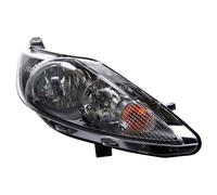 Ford Fiesta 08-13 Headlight Black Electric OEM/OES Left Hand