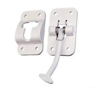 Left Open Door RV Door Catch Latch T Style Holder Compatible with Fifth Wheel Trailers and Campers Constructed with Resistant ABS