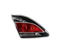 Left Outer Rear Light Compatible With Mazda For 6 GH 2009-2012 GV8E-51-3F0 GV7K-51-3J0 Car Rear Bumper Brake Light Signal Lamp Auto Taillight Assembly(White-Inside l)