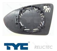 TYC Wing Mirror Glass Left 337-0234-1 Side Mirror Glass,Mirror Glass VW,Golf VII Schrägheck (5G1, BQ1, BE1, BE2),Golf VII Variant (BA5, BV5)