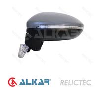 Exterior mirror Left Heatable 9039189 ALKAR for VW TOURAN