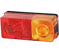 HELLA 2SD 002 582-011 Rearlight - Halogen - ECE - left