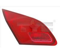 Left Rear Light TYC Fits OPEL Astra J 13306455