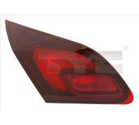 Left Rear Light TYC Fits OPEL Astra J 13319951