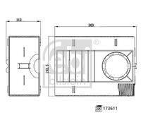 LEFT/ RIGHT AIR FILTER FITS: PORSCHE MACAN 3.0 S/3.6 TURBO/3.0 S DIESEL/2.0/3