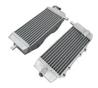Left + Right Aluminum Radiator For Kawa-saki KXF250 KX250F 2004 2005 04 05