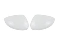 Left Right Auto Rearview Replace Car Side Mirror Cover Wing Cap Housing For Tiguan 2017 2018 2019 2020 Door Mirror Covers Caps(White One Pair)