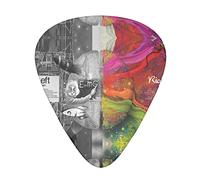 Left & Right Brain Painting Guitar Plectrums - For Electric Guitar, Acoustic Guitar, Ukulele, Bass And Other Kinds Of Guitars