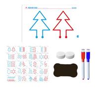Left Right Brain Training Flash Cards, Brain Training Range Cards for Parent-Child Interaction Hand-Brain Coordination, ognitive Development Toy Improves Fine Motor Skill & Bilateral Growth