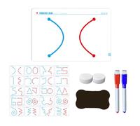 Left Right Brain Training Flash Cards, Brain Training Range Cards for Parent-Child Interaction Hand-Brain Coordination, ognitive Development Toy Improves Fine Motor Skill & Bilateral Growth