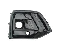 Left Right Car Front Bumper Fog Light Grille Glossy Black Fog Lamp Grill Cover With ACC Hole For Q5 2021 2022 80G807681682 PYPFQUMQGR(Black Right)
