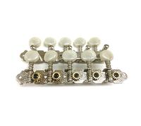 Left Right Classical Guitar String Tuning Pegs Machine Head Tuners Keys Parts L5R5 Professional Parts Accessories White Heads Keys for String Tuner Head