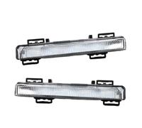Left+Right Daytime Running Light Assembly Left Driver Side Clear Lens For Mercedes Benz C-Class W204 C63 AMG Front Bumper Anti Fog Light 2049064802