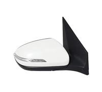 Left Right Door Car Rearview Mirror Assembly For Hyundai I20 I 20 2016-2017 Complete Extrinsic Wing Mirrors Electric Folding 5 6 8 Wire/pins Black Blue Outside Side Rear View(White,5 Wire Right)