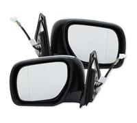 Left Right Door Car Rearview Mirror Assembly For Mitsubishi For Pajero V73 V77 V93 V97 2006-2021 7632A655 Side Door Complete Wing Mirrors